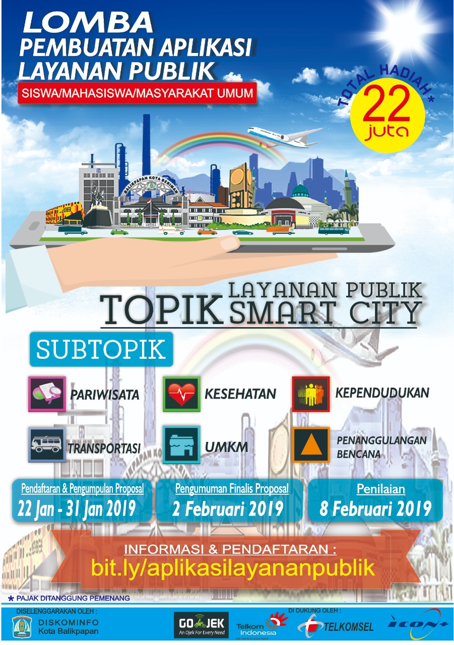 Diskominfo Gelar Lomba Aplikasi Layanan Publik Berbasis Mobile
